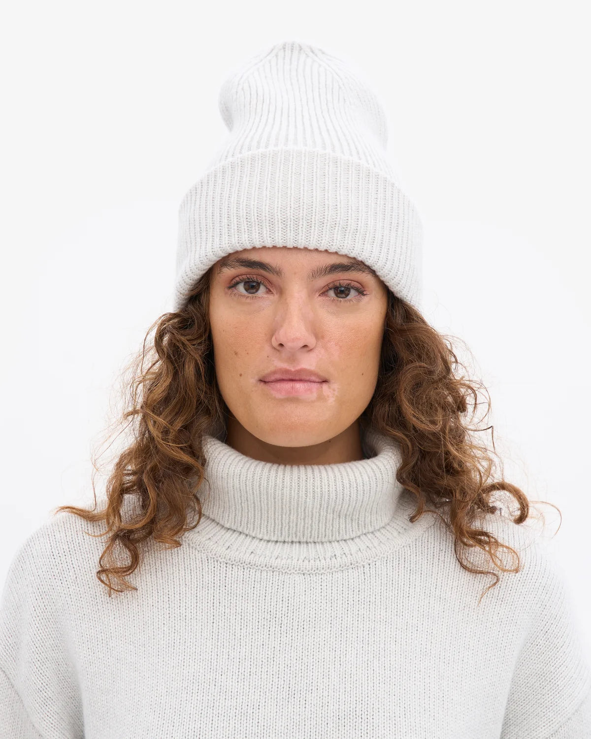 COLORFUL STANDARD Merino Wool Hat snow melange