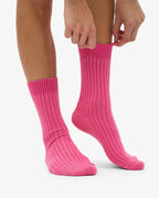 COLORFUL STANDARD Merino Wool Blend Sock bubblegum pink