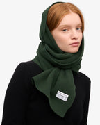 COLORFUL STANDARD Merino Wool Scarf emerald green