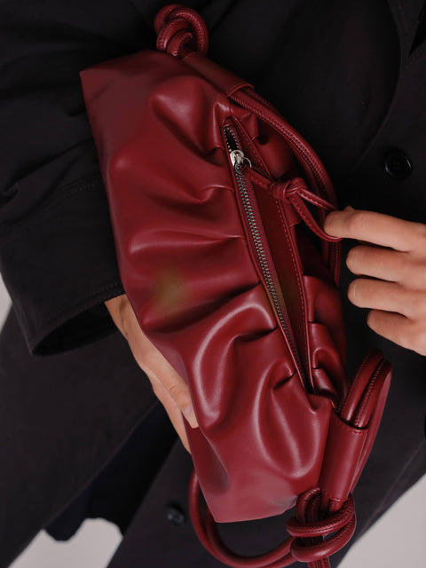 ÖLEND Dumpling Bag - cherry red