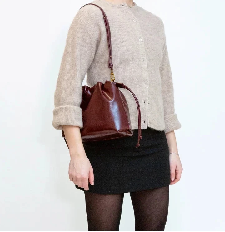 HVISK Arcane Raw Structure - deep burgundy
