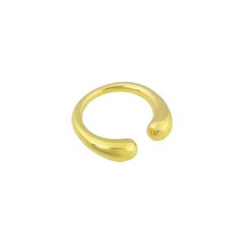 BANDHU Melt ring gold plated