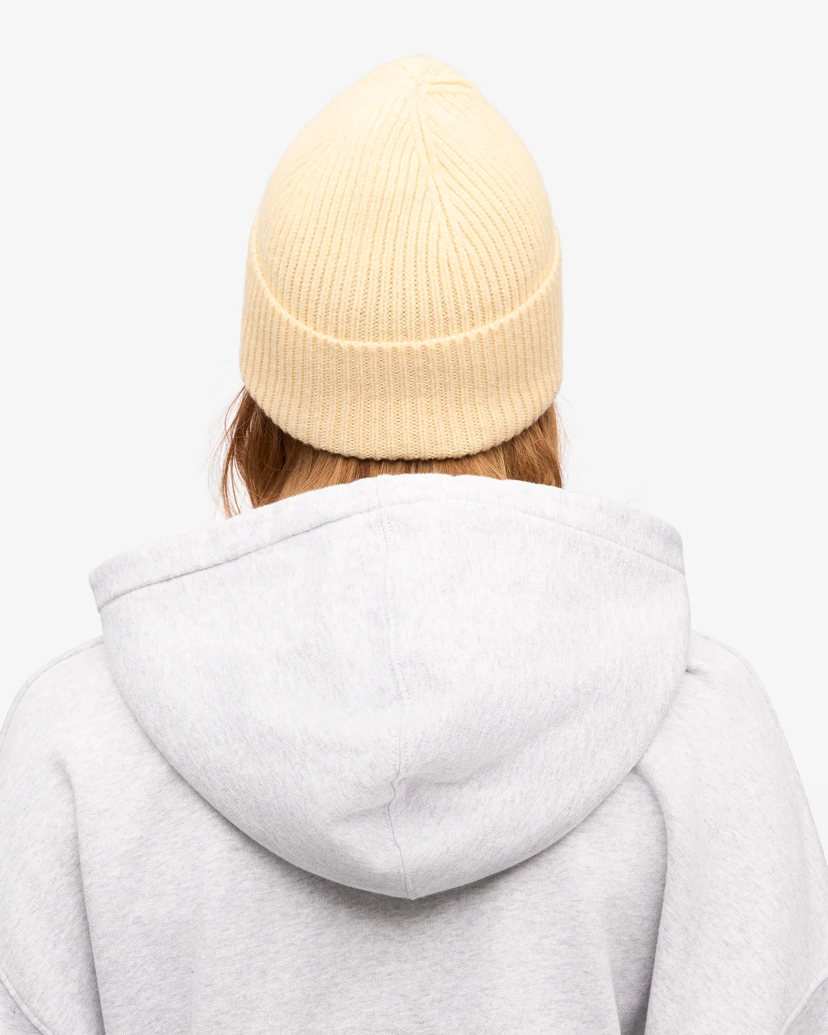 COLORFUL STANDARD Merino Wool Beanie soft yellow