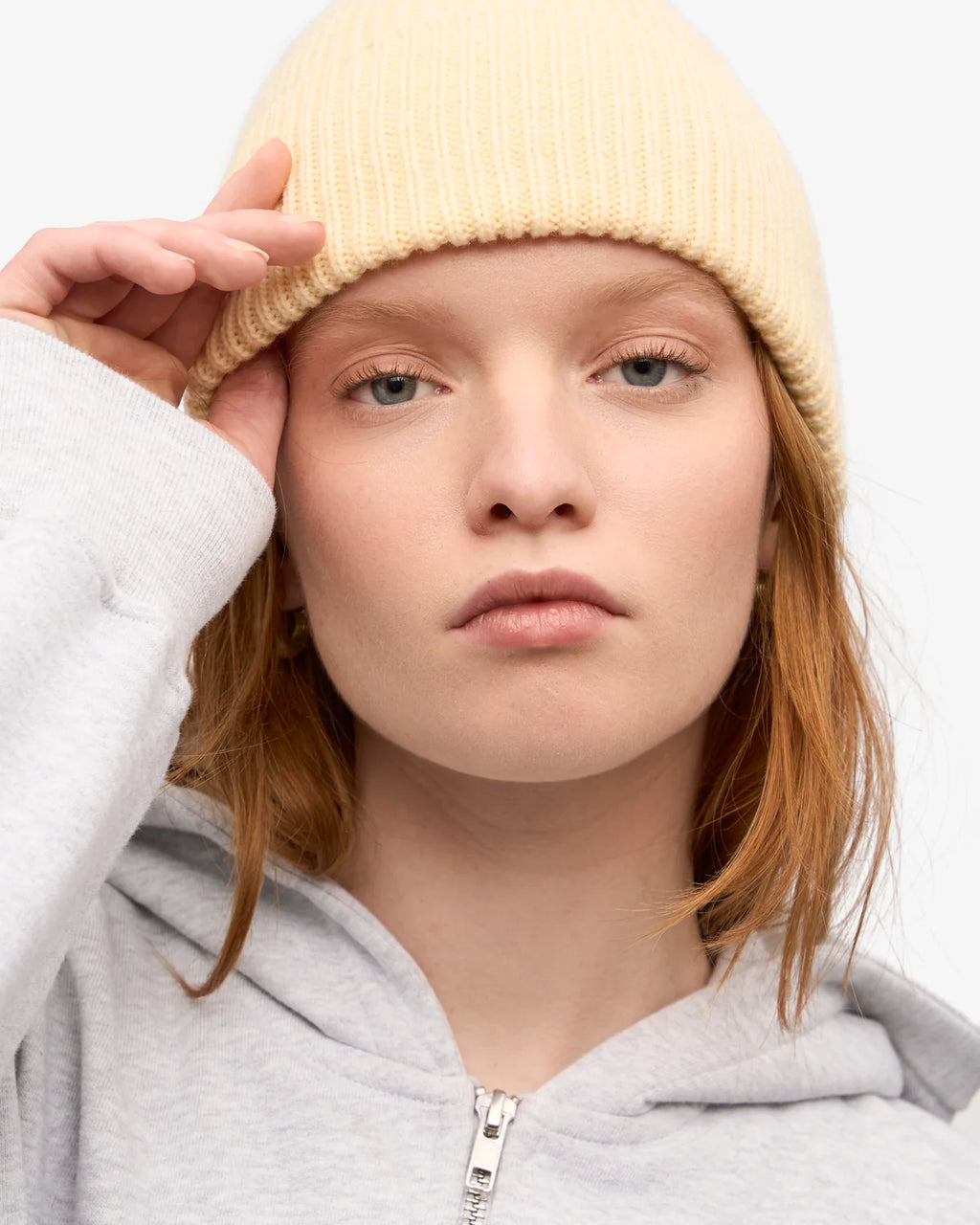 COLORFUL STANDARD Merino Wool Beanie soft yellow