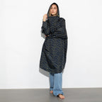 VIVI MARI RAINCOAT LEO SPLASHES NAVY/OLIVE