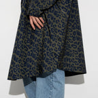 VIVI MARI RAINCOAT LEO SPLASHES NAVY/OLIVE