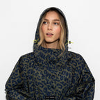VIVI MARI RAINCOAT LEO SPLASHES NAVY/OLIVE