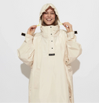 VIVI MARI Raincoat Solid sand